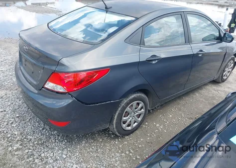 2012 Hyundai Accent Gls z USA, uszkodzony, nr VIN KMHCT4AE3CU054617